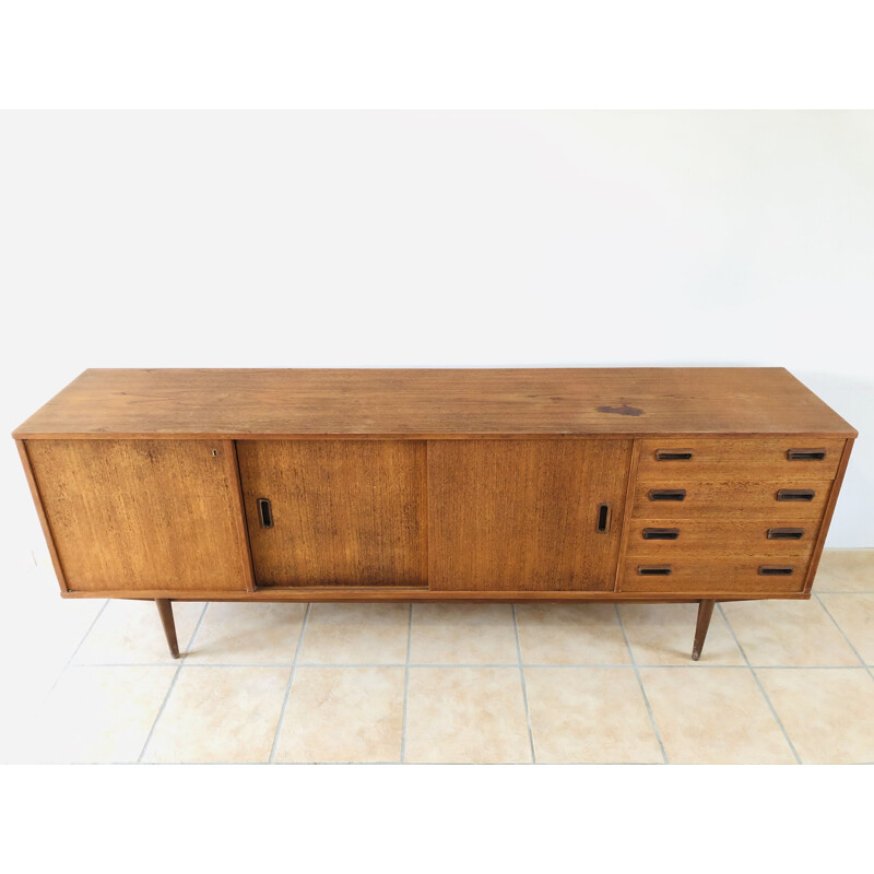 Vintage scandinavian teak sideboard, 1960