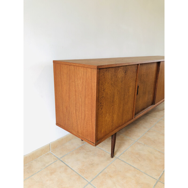 Vintage scandinavian teak sideboard, 1960