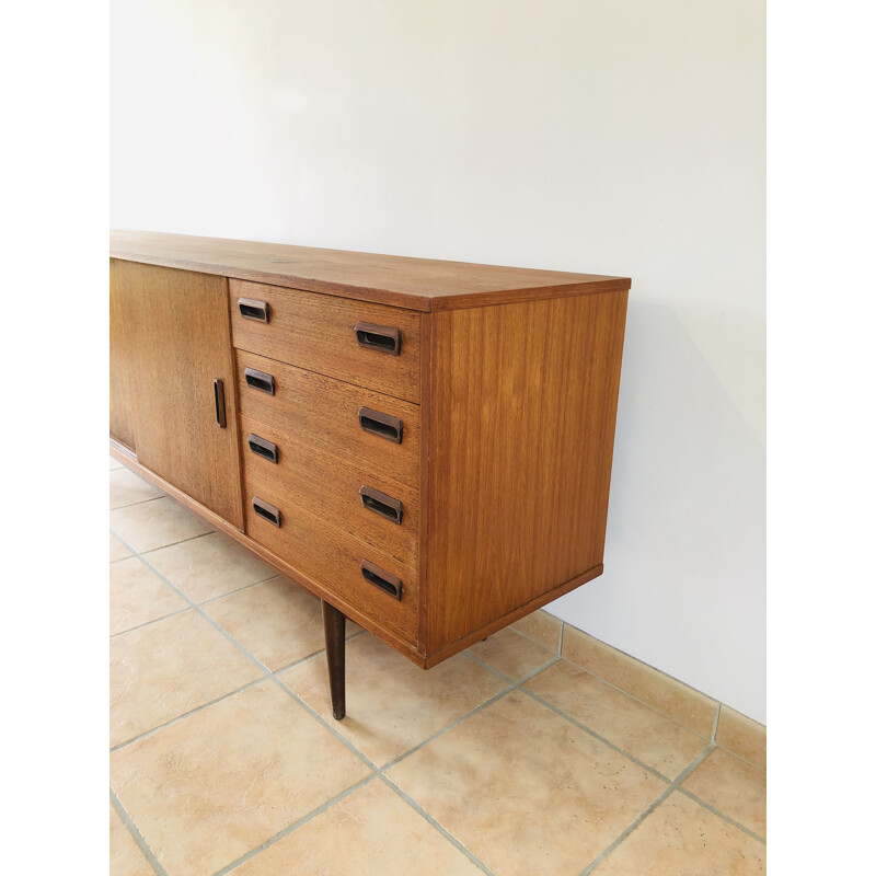 Vintage scandinavian teak sideboard, 1960