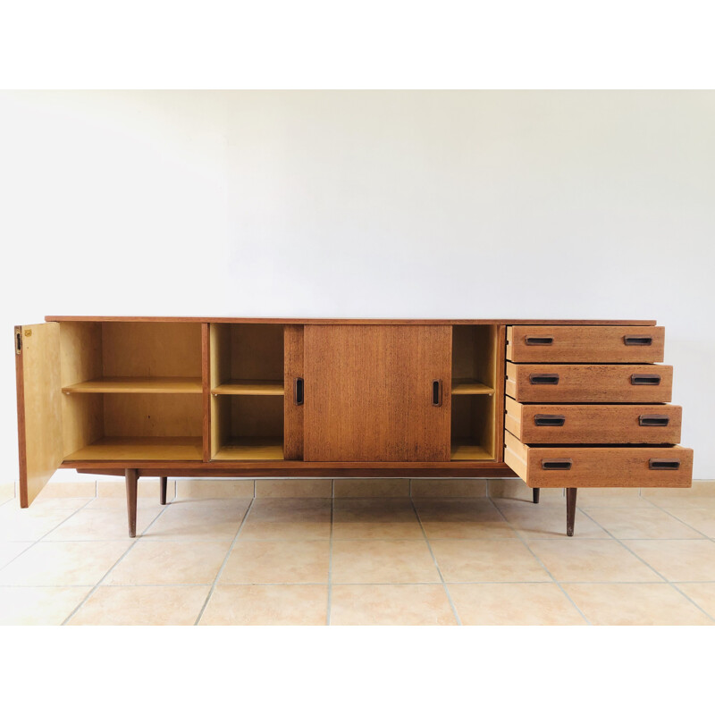 Vintage scandinavian teak sideboard, 1960