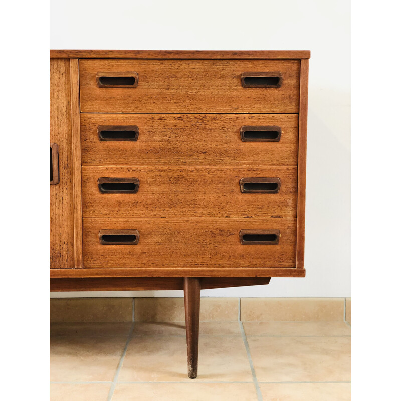 Vintage scandinavian teak sideboard, 1960