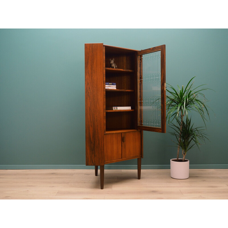 Vintage corner cabinet in rosewood, 1970s