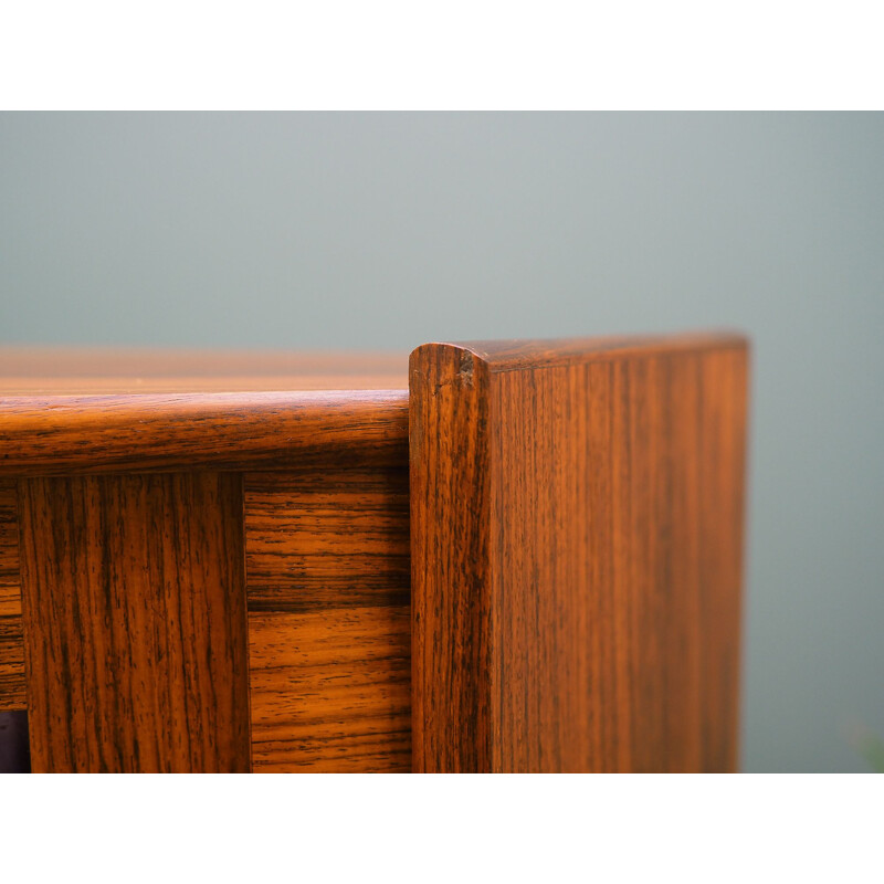 Vintage corner cabinet in rosewood, 1970s