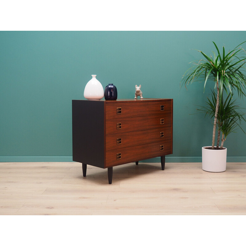 Vintage rosewood chest of drawers, 1970s