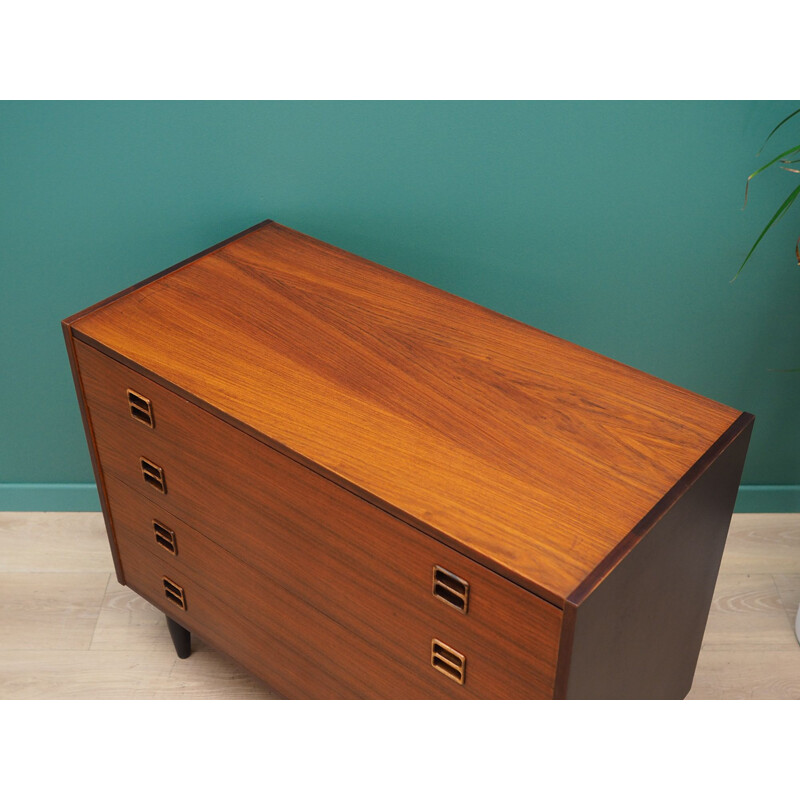 Vintage rosewood chest of drawers, 1970s