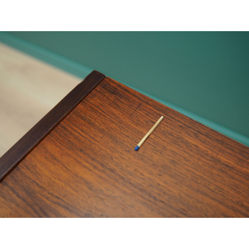 Vintage rosewood chest of drawers, 1970s