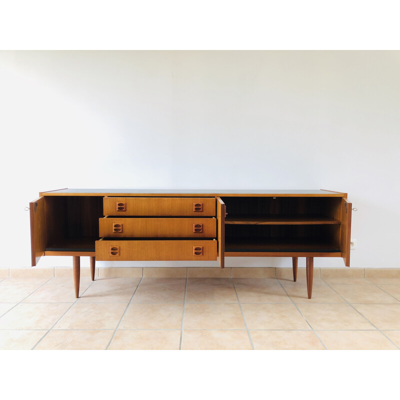 Vintage scandinavian teak sideboard, 1960