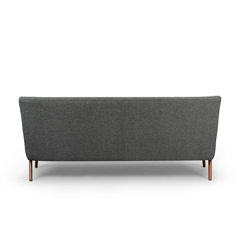 Dark grey vintage 2.5 Seat sofa No. Cfb52 by C. Findahl Brodersen, 1950s