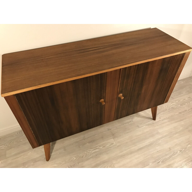 Vintage Walnut Sideboard by Neil Morris for Morris of Glasgow, 1950s