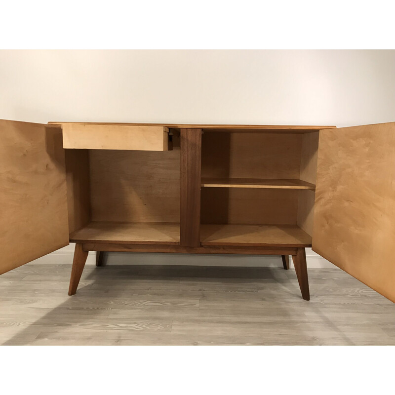 Vintage Walnut Sideboard by Neil Morris for Morris of Glasgow, 1950s