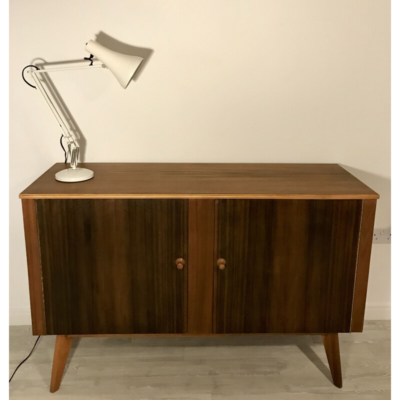 Vintage Walnut Sideboard by Neil Morris for Morris of Glasgow, 1950s