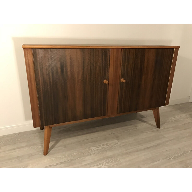 Vintage Walnut Sideboard by Neil Morris for Morris of Glasgow, 1950s