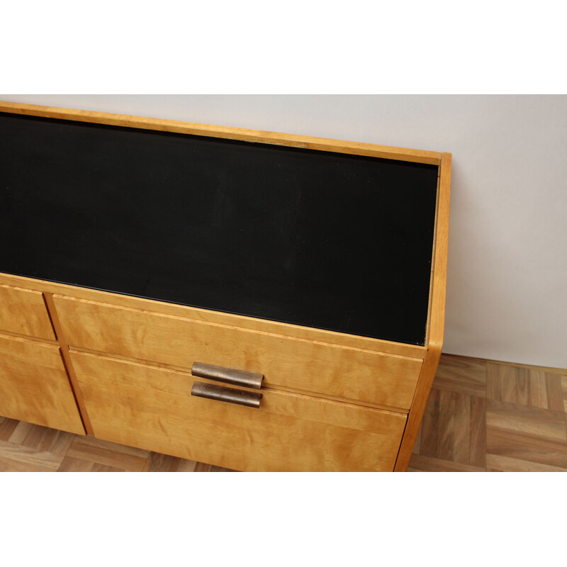 Vintage chest of drawers in maple, 1950