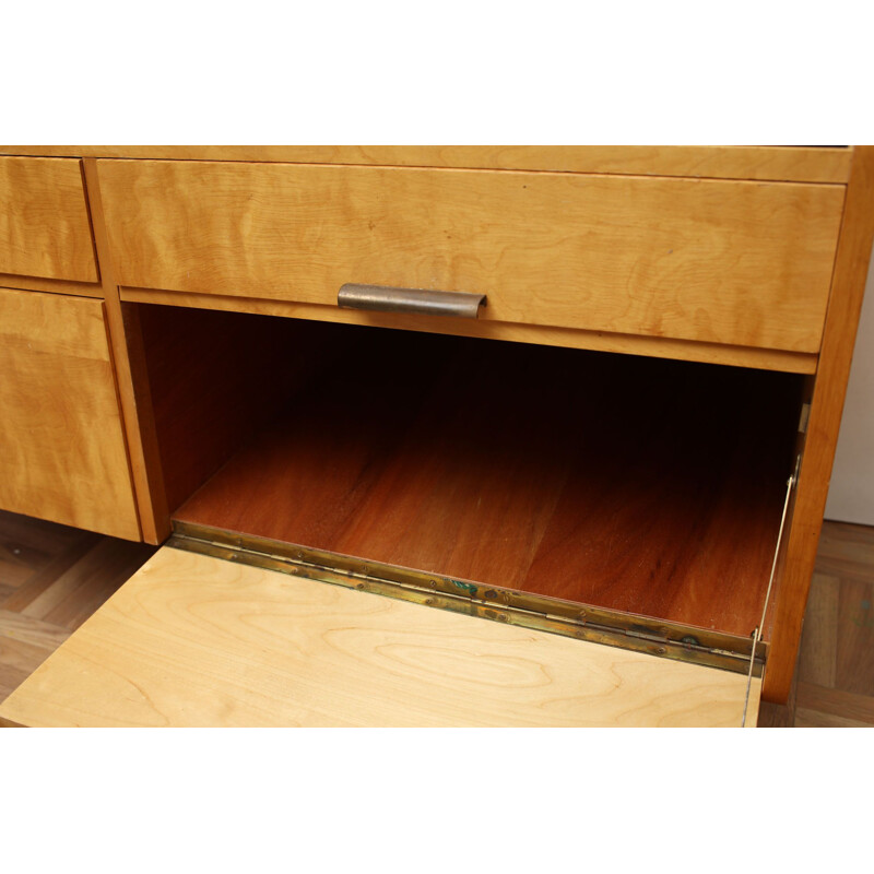 Vintage chest of drawers in maple, 1950