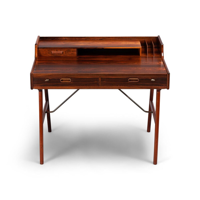 Vintage Desk Model 56 in Rosewood by Arne Wahl Iversen for Vinde Møbelfabrik, 1961