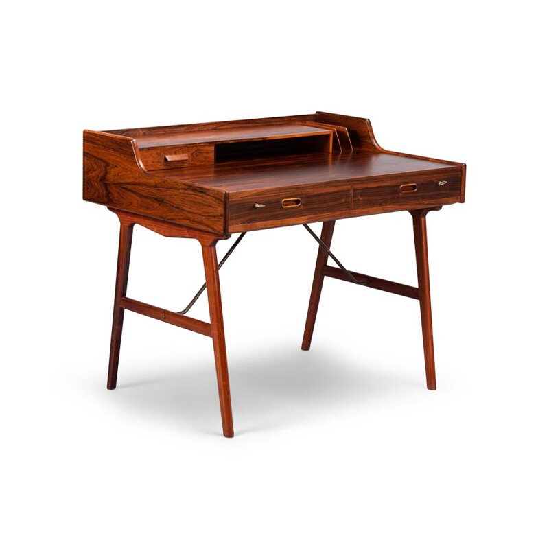 Vintage Desk Model 56 in Rosewood by Arne Wahl Iversen for Vinde Møbelfabrik, 1961