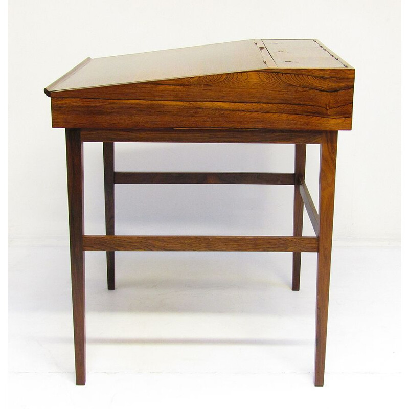 Vintage Danish Rosewood NV-40 Writing Desk by Finn Juhl for Niels Vodder