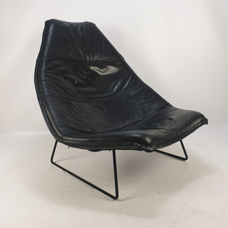 Vintage Model F585 Sledge Chair by Geoffrey Harcourt for Artifort, 1970s