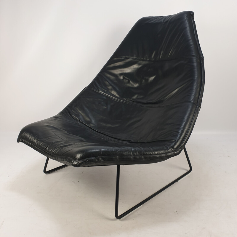 Vintage Model F585 Sledge Chair by Geoffrey Harcourt for Artifort, 1970s