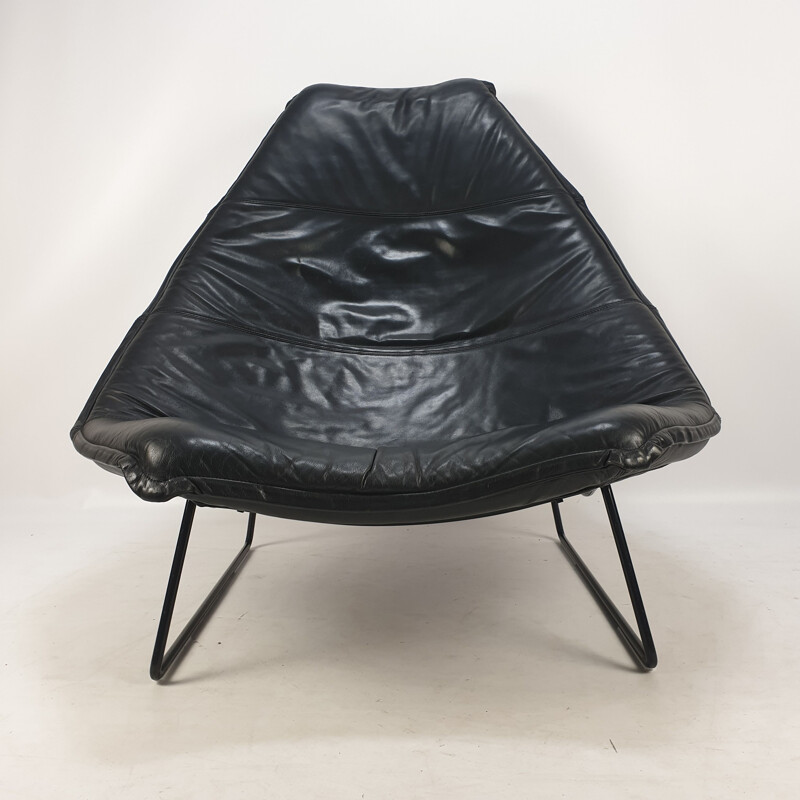 Vintage Model F585 Sledge Chair by Geoffrey Harcourt for Artifort, 1970s