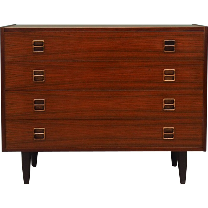 Vintage rosewood chest of drawers, 1970s