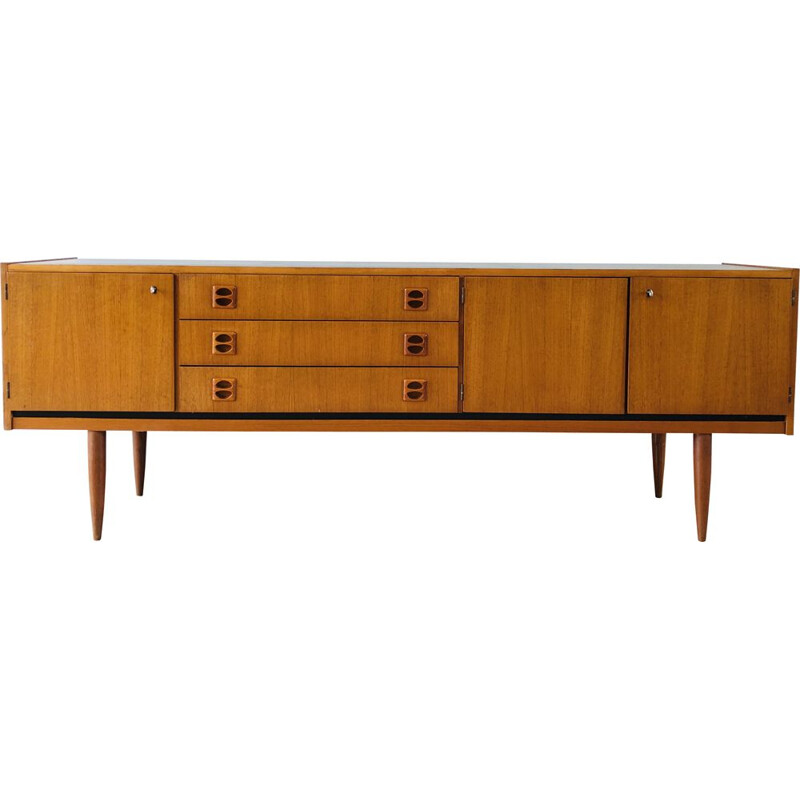 Vintage scandinavian teak sideboard, 1960