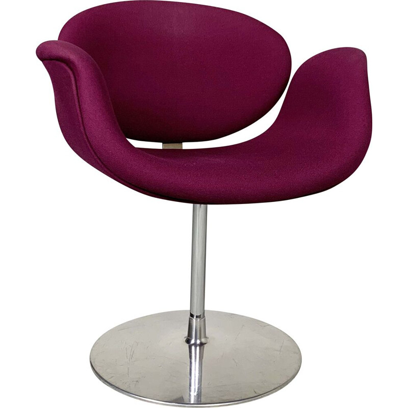 Vintage Purple Tulip Chair by Pierre Paulin for Artifort, 1970s