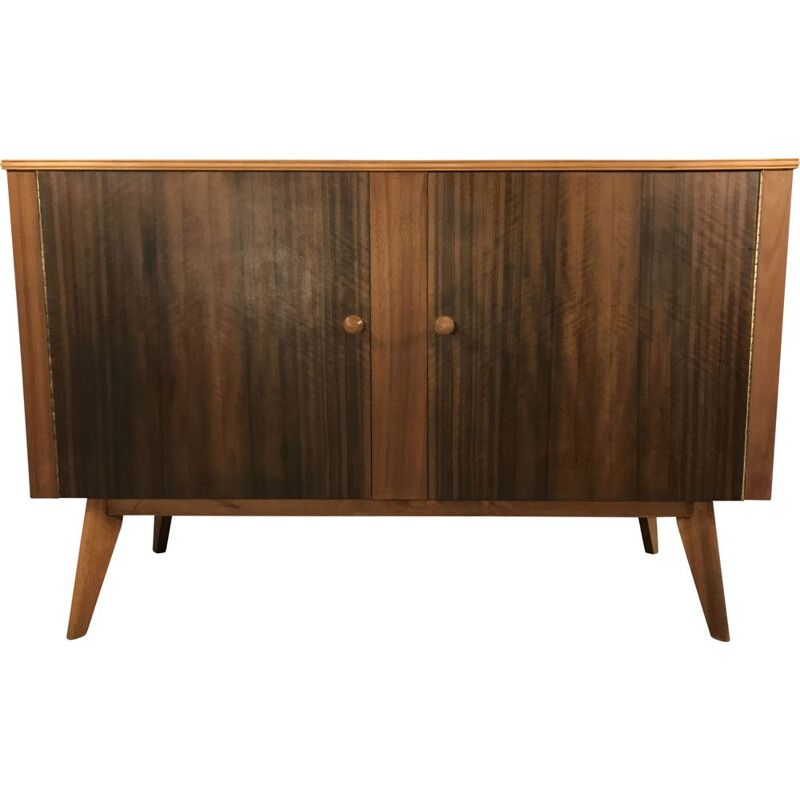 Vintage Walnut Sideboard by Neil Morris for Morris of Glasgow, 1950s