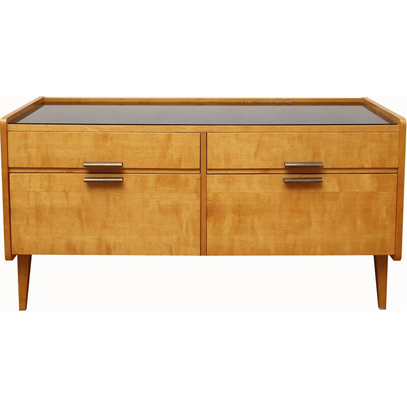 Vintage chest of drawers in maple, 1950