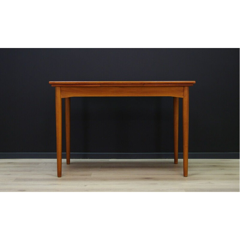 Vintage teak dining table, 1960