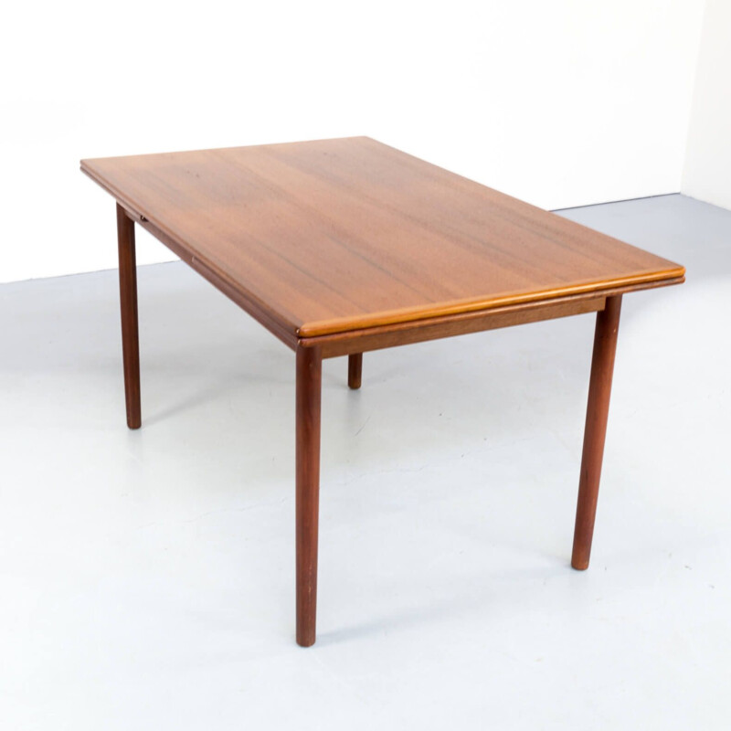 Vintage Teak extendable dining room table 1960