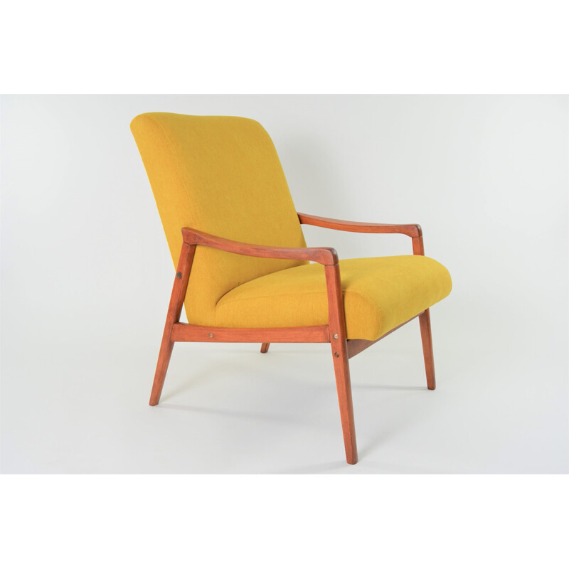 Vintage yellow PEN armchair 1960