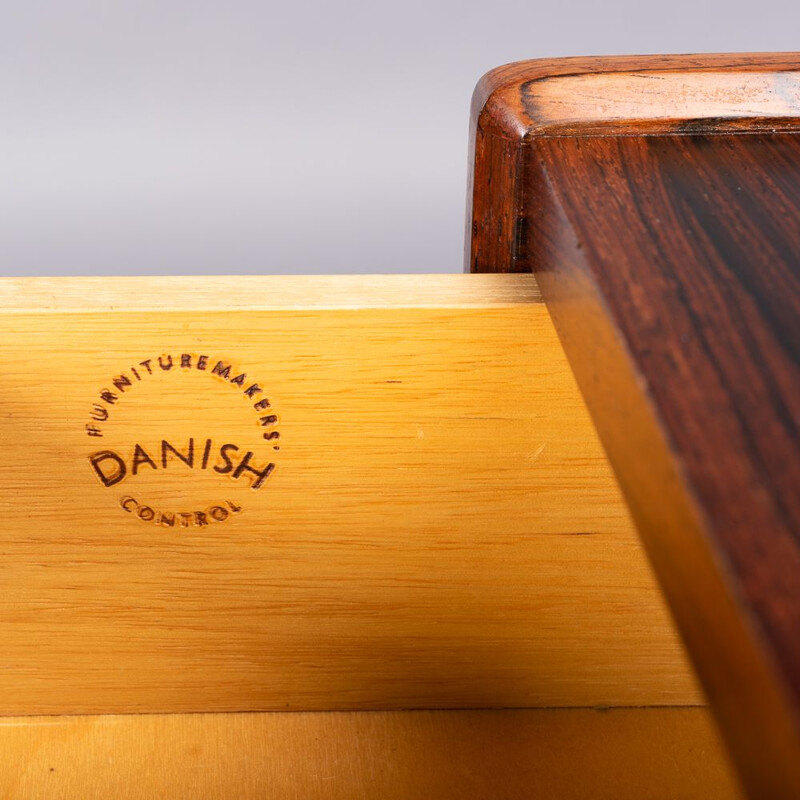 Vintage Desk Model 56 in Rosewood by Arne Wahl Iversen for Vinde Møbelfabrik, 1961