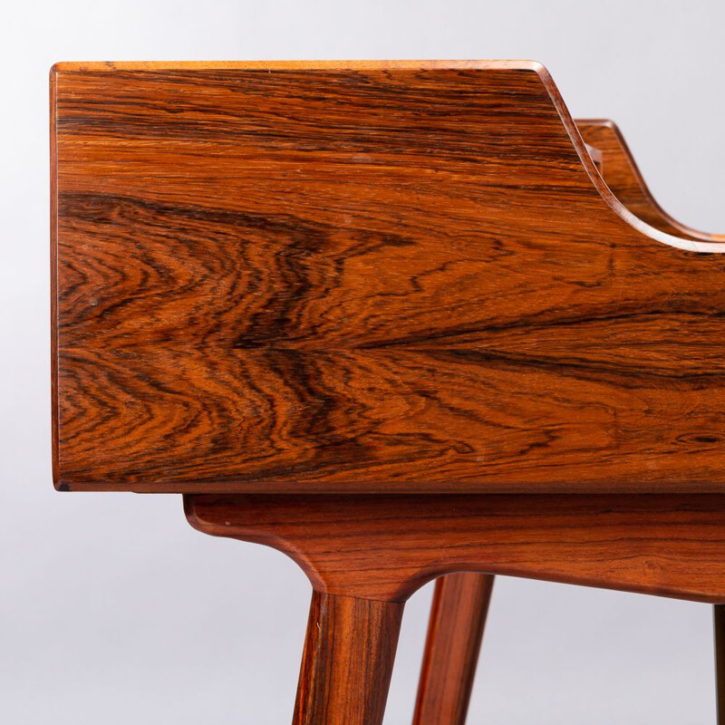 Vintage Desk Model 56 in Rosewood by Arne Wahl Iversen for Vinde Møbelfabrik, 1961