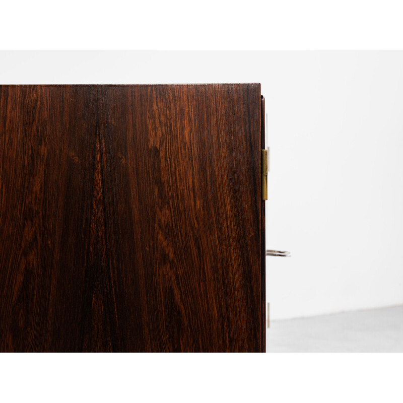 Small Danish sideboard with 2 doors in rosewood 1960s