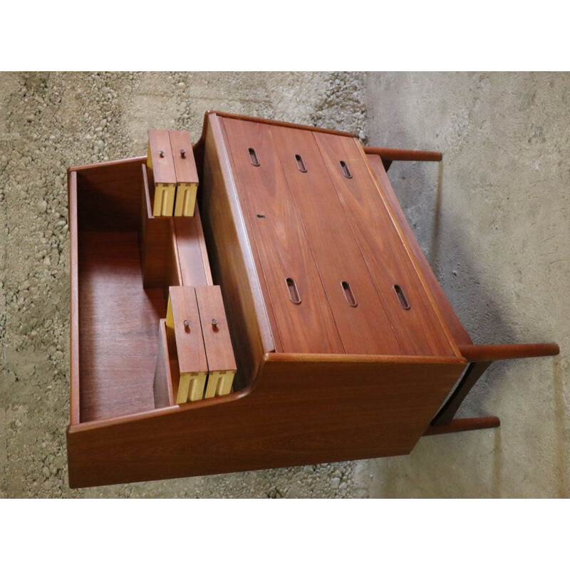 Scandinavian secretary to Arne Wahl Iversen for Vinde Møbelfabrik 1960