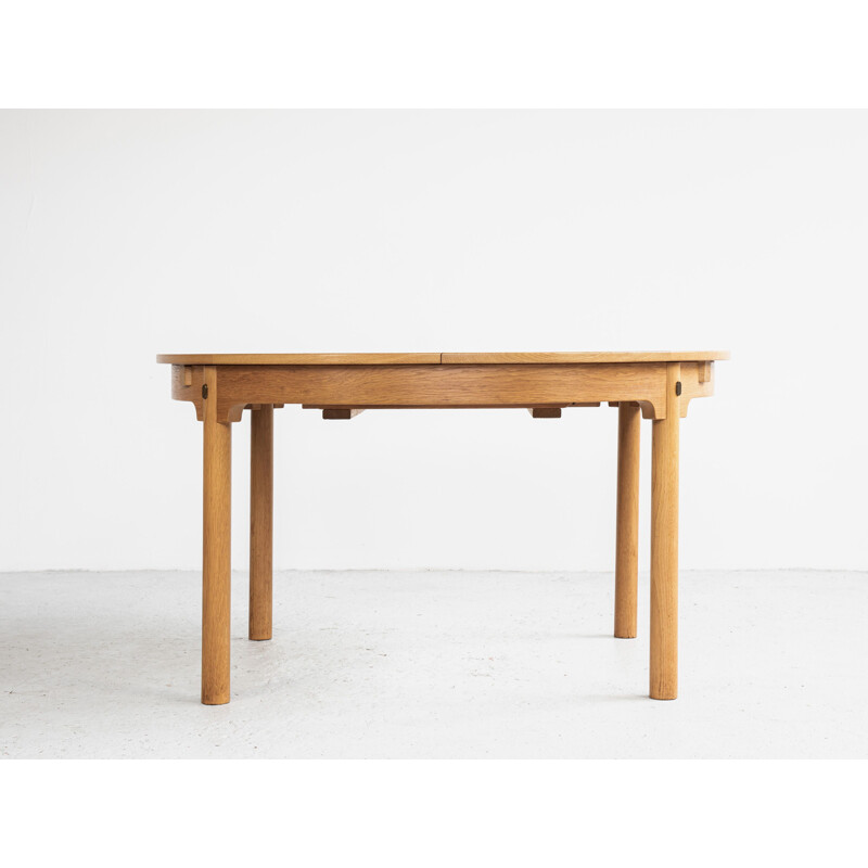 Midcentury dining set in oak designed by Børge Mogensen 1960s