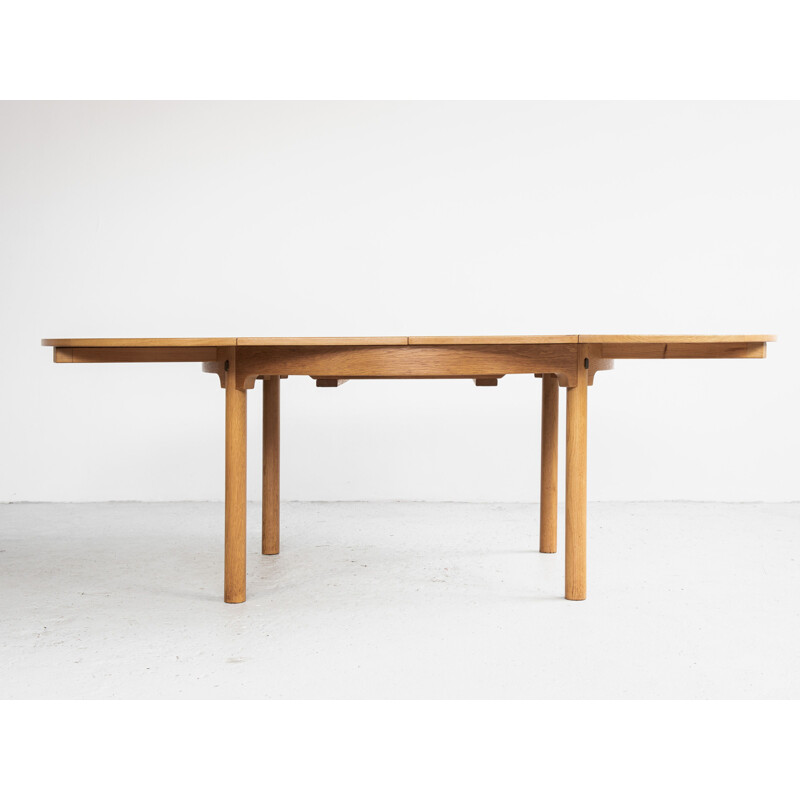 Midcentury dining set in oak designed by Børge Mogensen 1960s