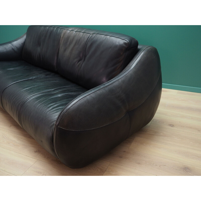 Sofa vintage cuir danois design 60 70
