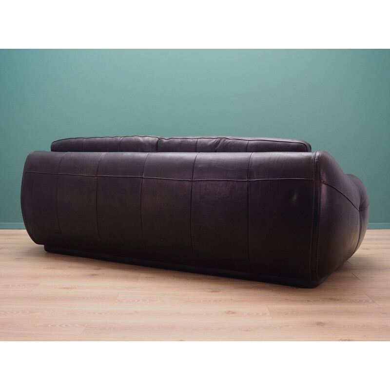 Sofa vintage cuir danois design 60 70