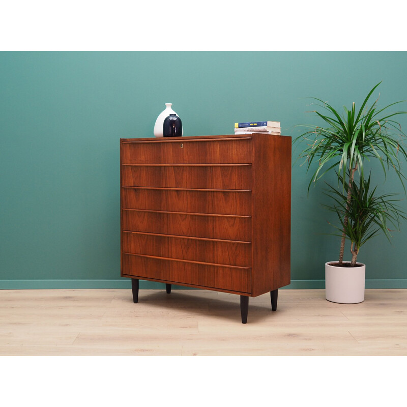 Vintage chest of drawers in teak, 1970s