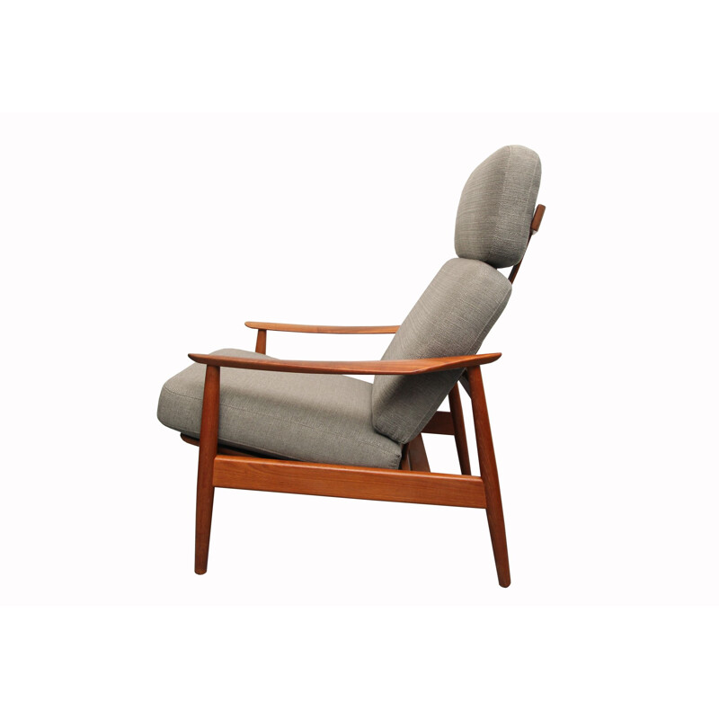 Fauteuil vintage en teck , Arne Vodder pour Cado des années 1960