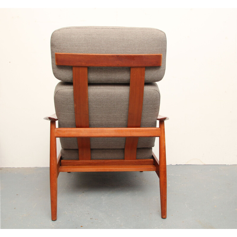 Fauteuil vintage en teck , Arne Vodder pour Cado des années 1960