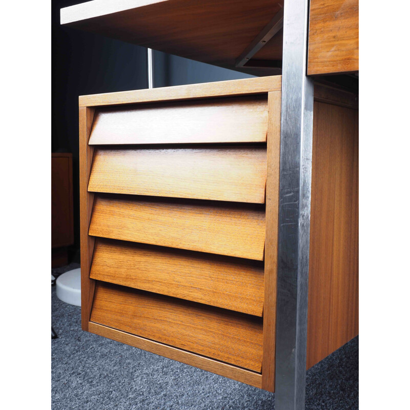 Rosewood Danish Style desk by Merrow & Associates 1960s