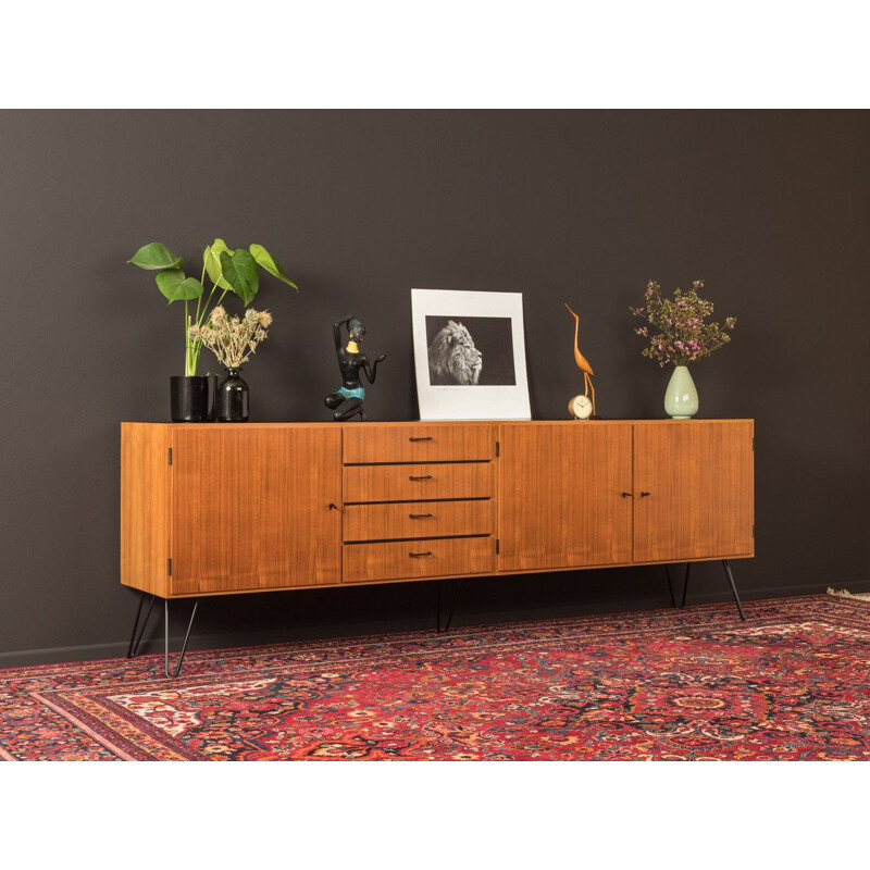 Vintage walnut sideboard, Germany, 1950s