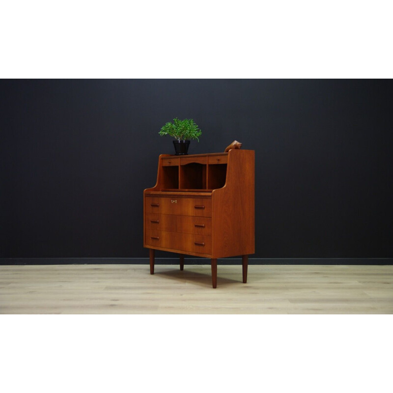 Vintage desk in teak, Denmark, 1960-70s