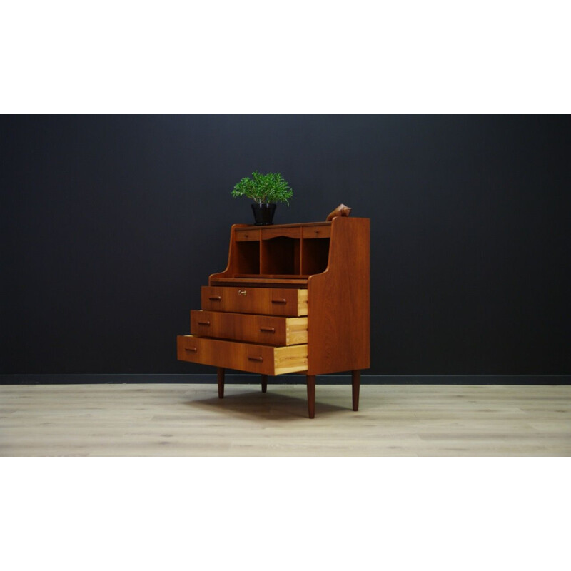 Bureau vintage en teck, Danemark, 1960-70