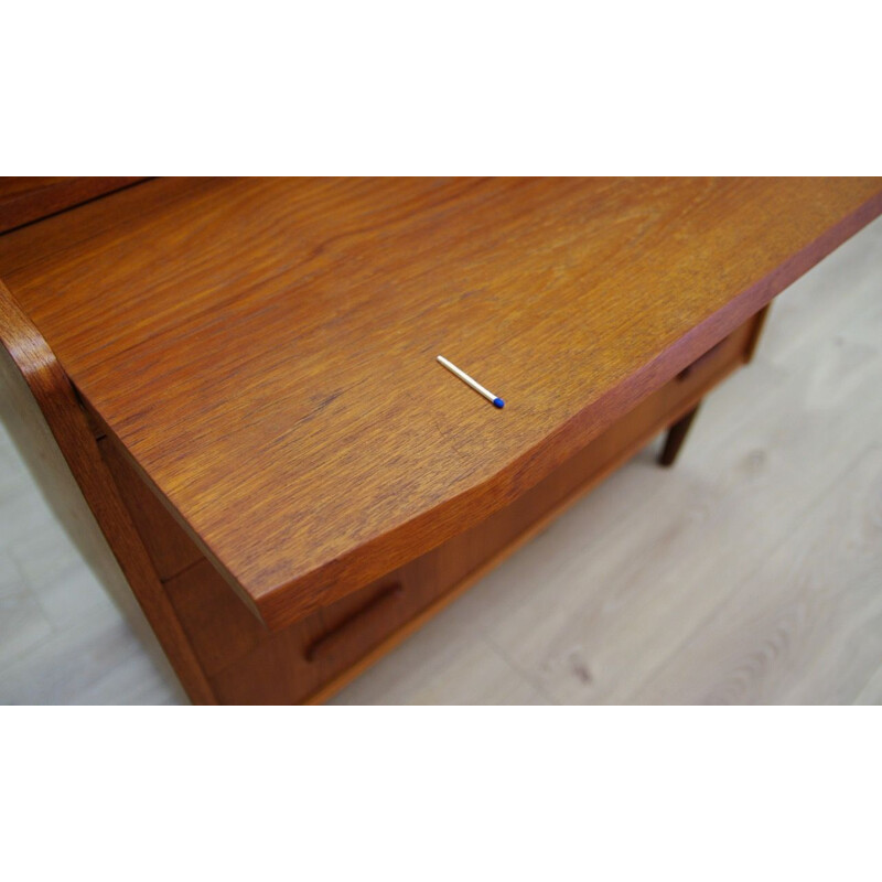 Vintage desk in teak, Denmark, 1960-70s