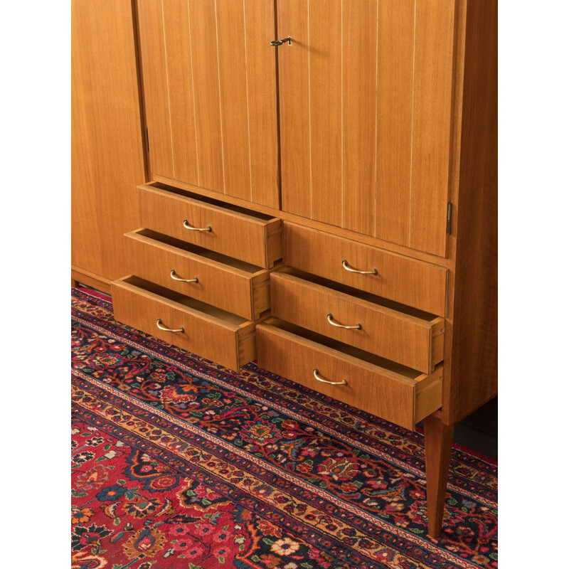 Vintage sideboard in walnut by WK Möbel, Germany, 1950s