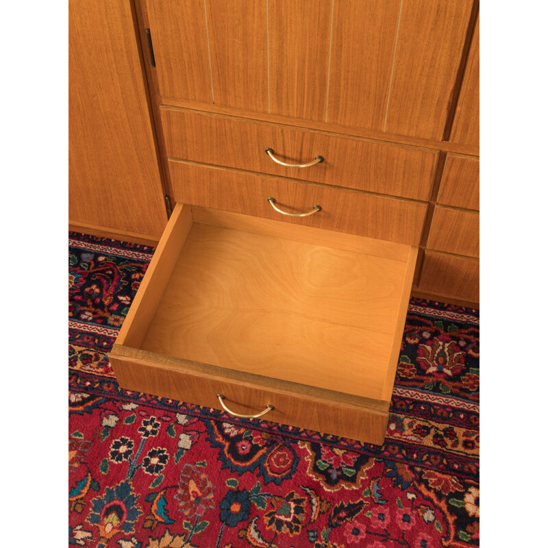 Vintage sideboard in walnut by WK Möbel, Germany, 1950s